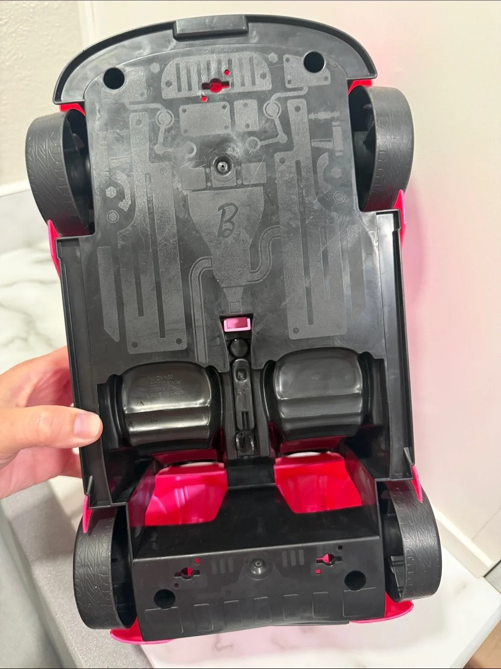 Mattel Barbie Glam convertible toy car